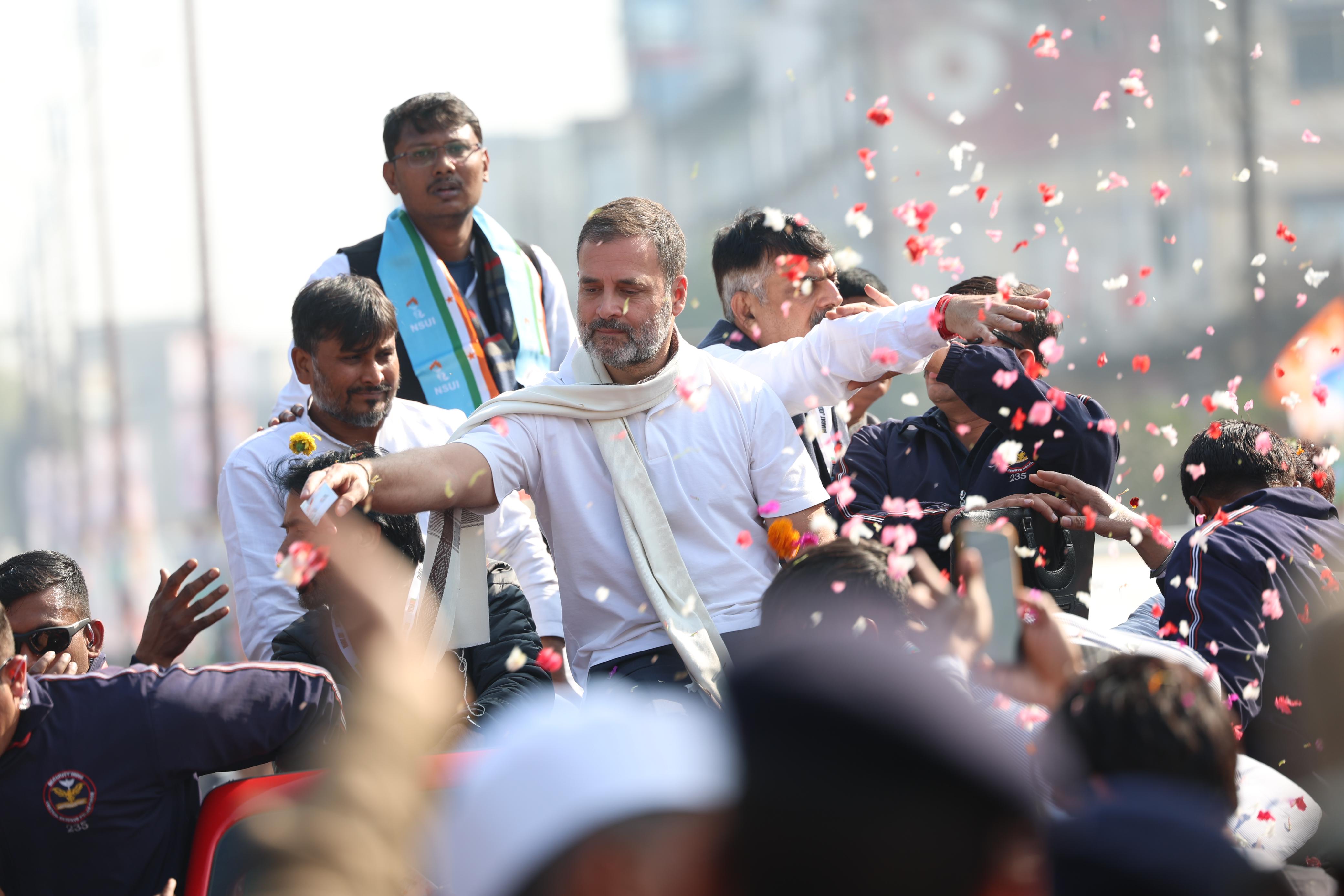 Rahul Gandhi Yatra Reaches Dhanbad